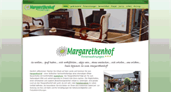 Desktop Screenshot of margarethenhof.info