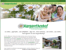 Tablet Screenshot of margarethenhof.info